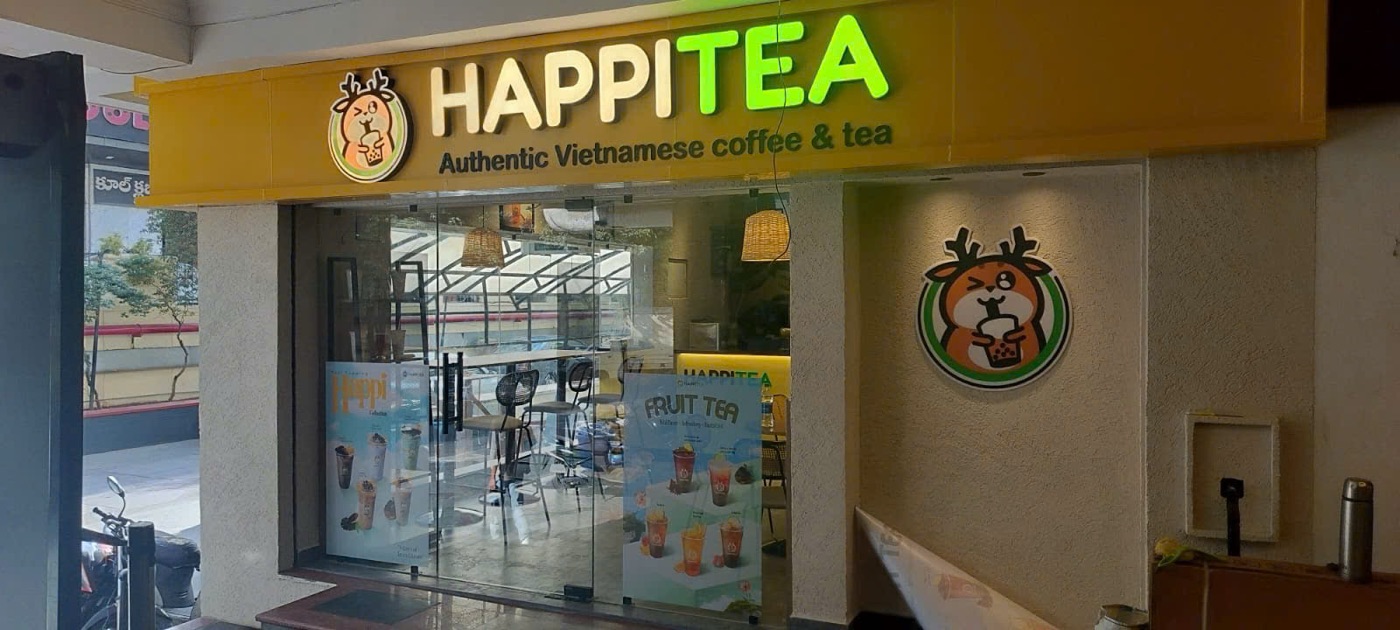 Menu trà sữa và cà phê Việt tại HappiTea Begumpet