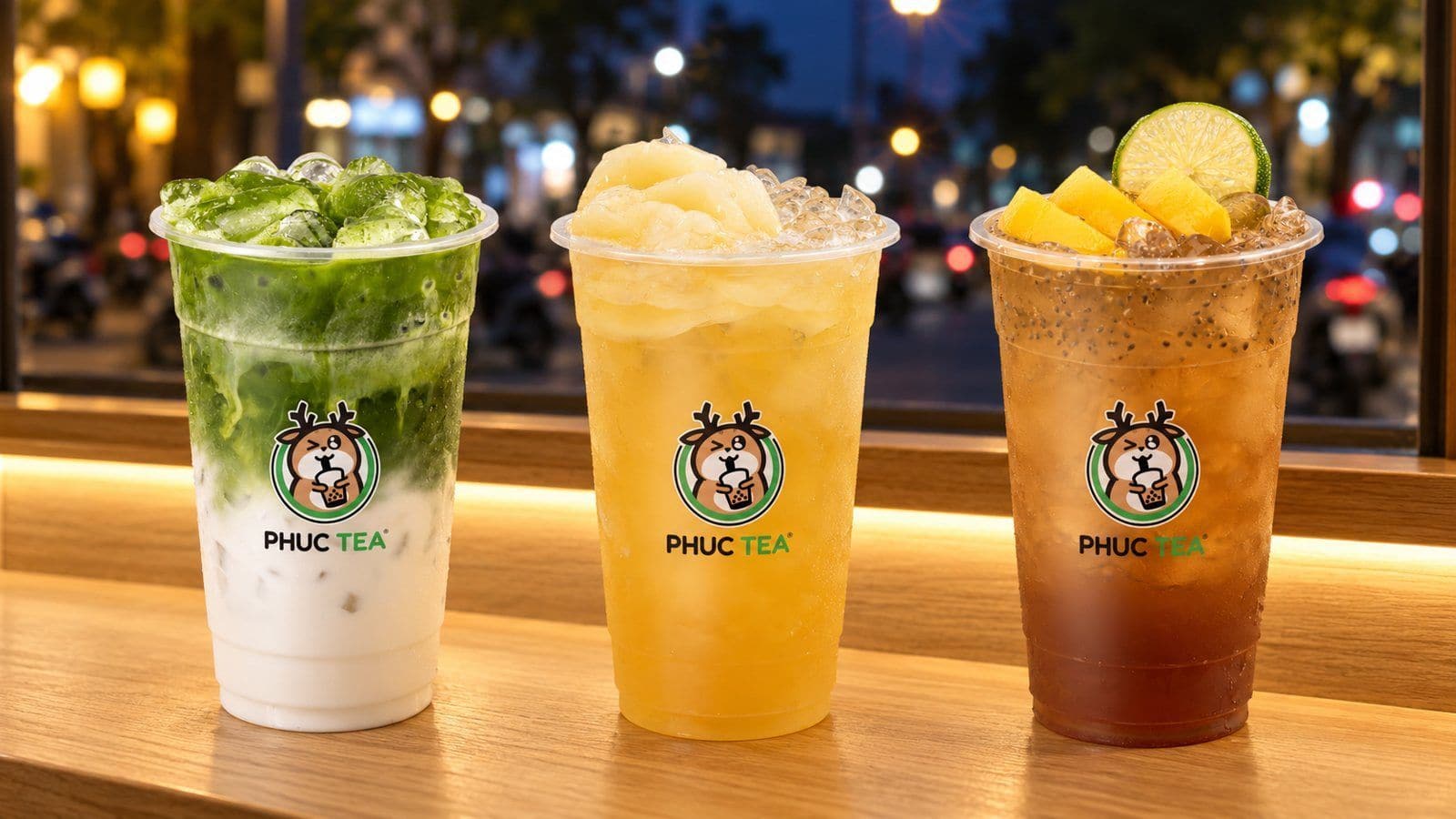 Trà Mãng Cầu, Matcha - Phúc Tea 饮品