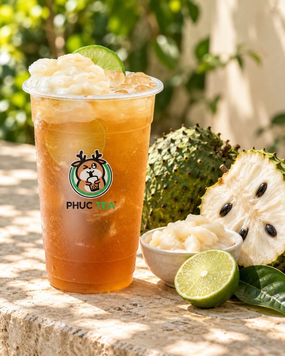 Hồng Trà Chanh Mãng Cầu, Trà Mãng Cầu - Phúc Tea 饮品