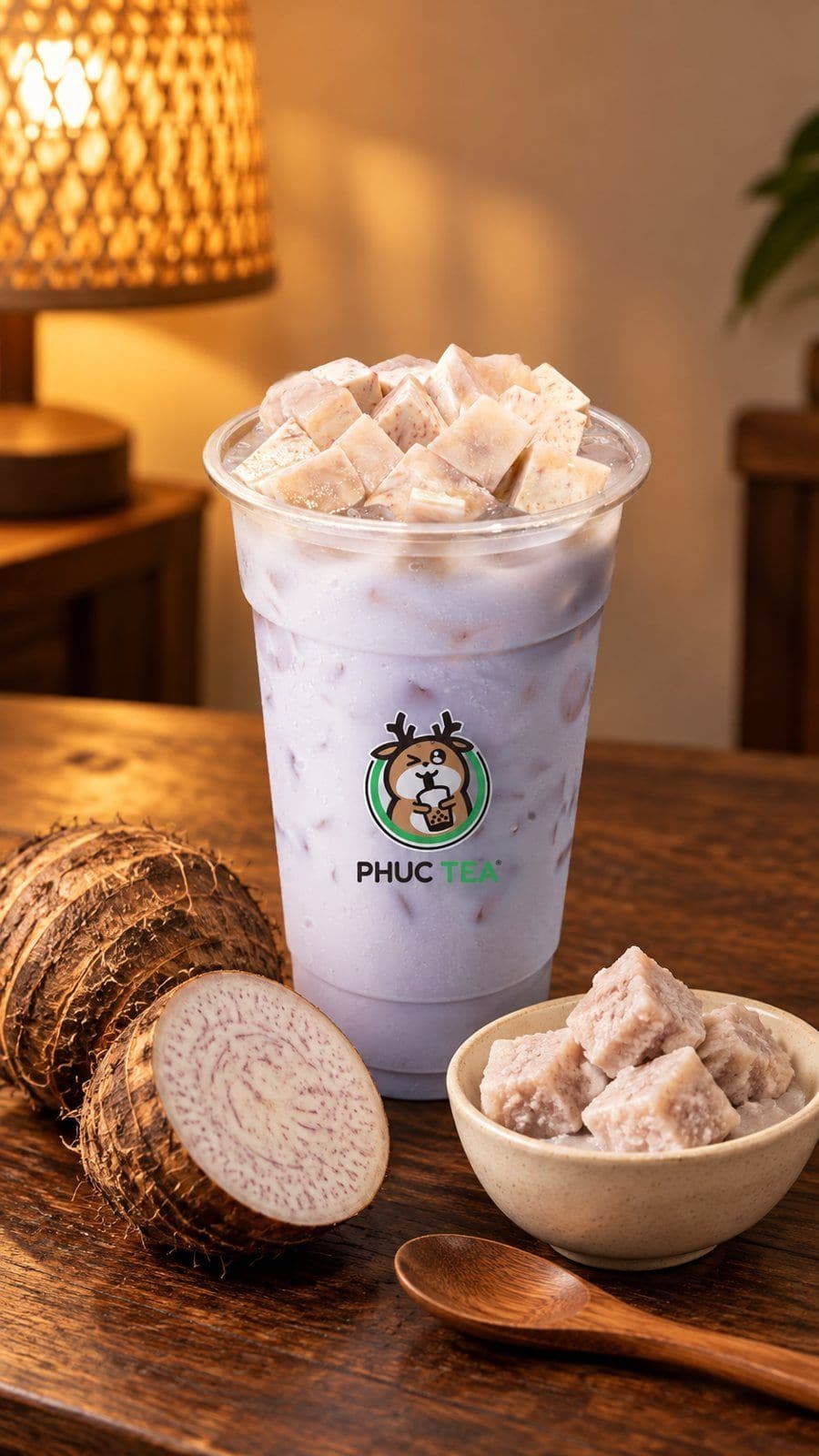 Trà Sữa Khoai Môn - Phúc Tea 饮品