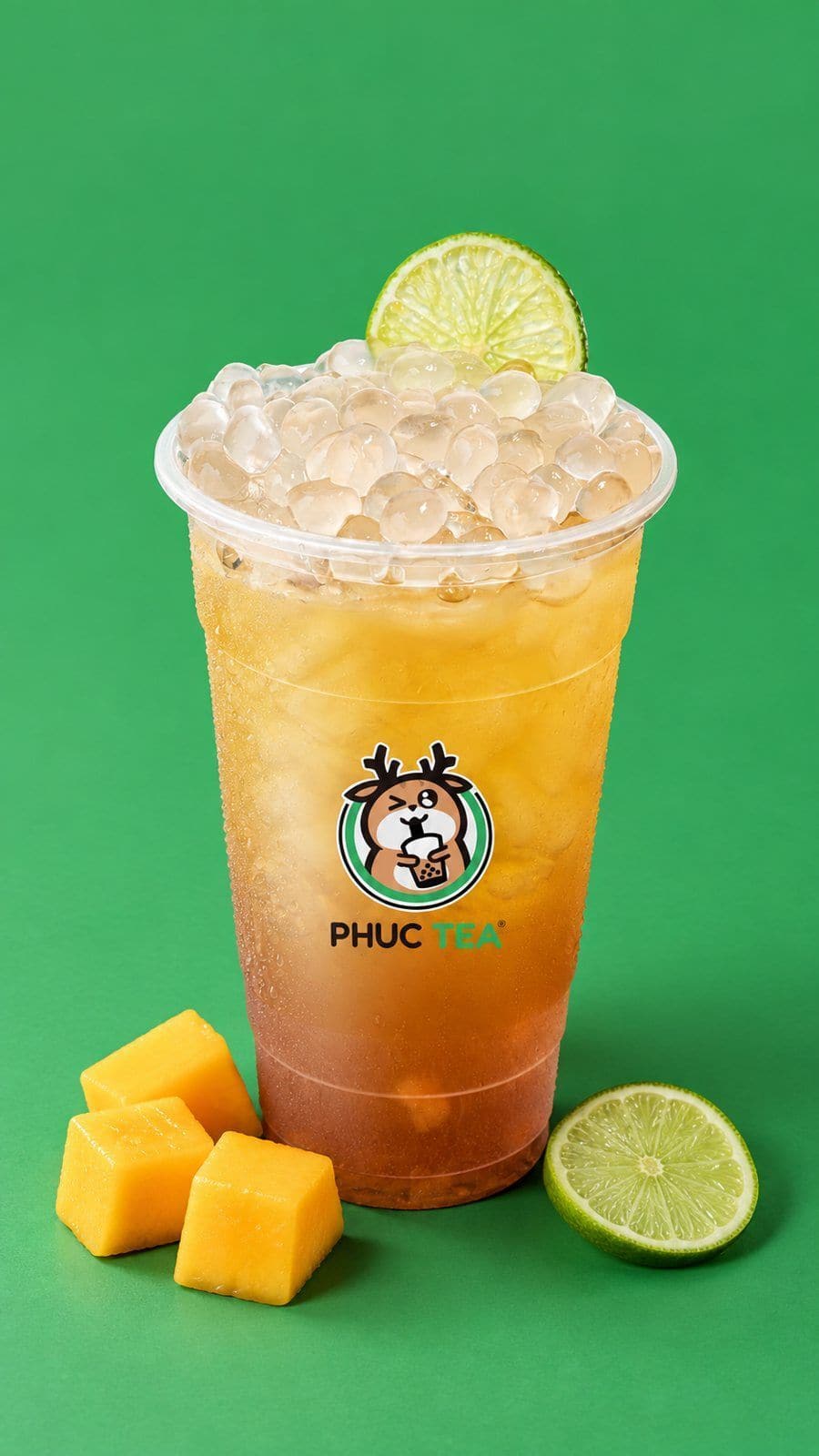 Lục Trà Xoài - Phúc Tea 饮品