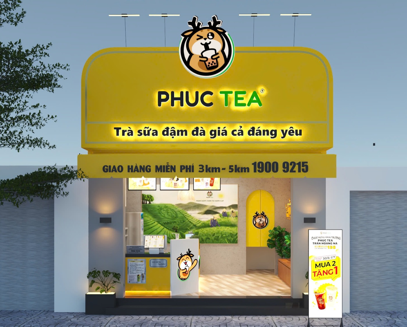 Mô hình Tinh gọn Phúc Tea